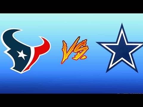 Houston Texans VS Dallas Cowboys - YouTube