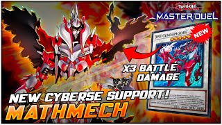 Insane Battle Damage to Opponent! Mathmech ft. DPH Gendamoore! [Yu-Gi-Oh! Master Duel]