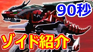 【ゾイド】90秒でわかる！デカルトドラゴン【ZOIDS】