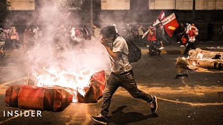 Violent Protests In Peru After President Pedro Castillo Is Ousted | Insider News