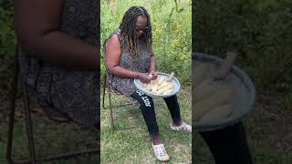 african village retired mum boils corn with clay pot🙏🇰🇪