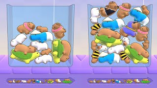 Capybara Friends Puzzle Livestreaming #shorts #capybara