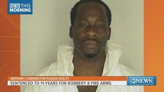 Carrington gets 11 years in federal prison for Corpus Christi crime spree in August
