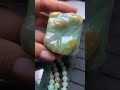 黄加绿 翡翠 玉石 翡翠原石 玉 jade 珠寶 珠寶 jewelry