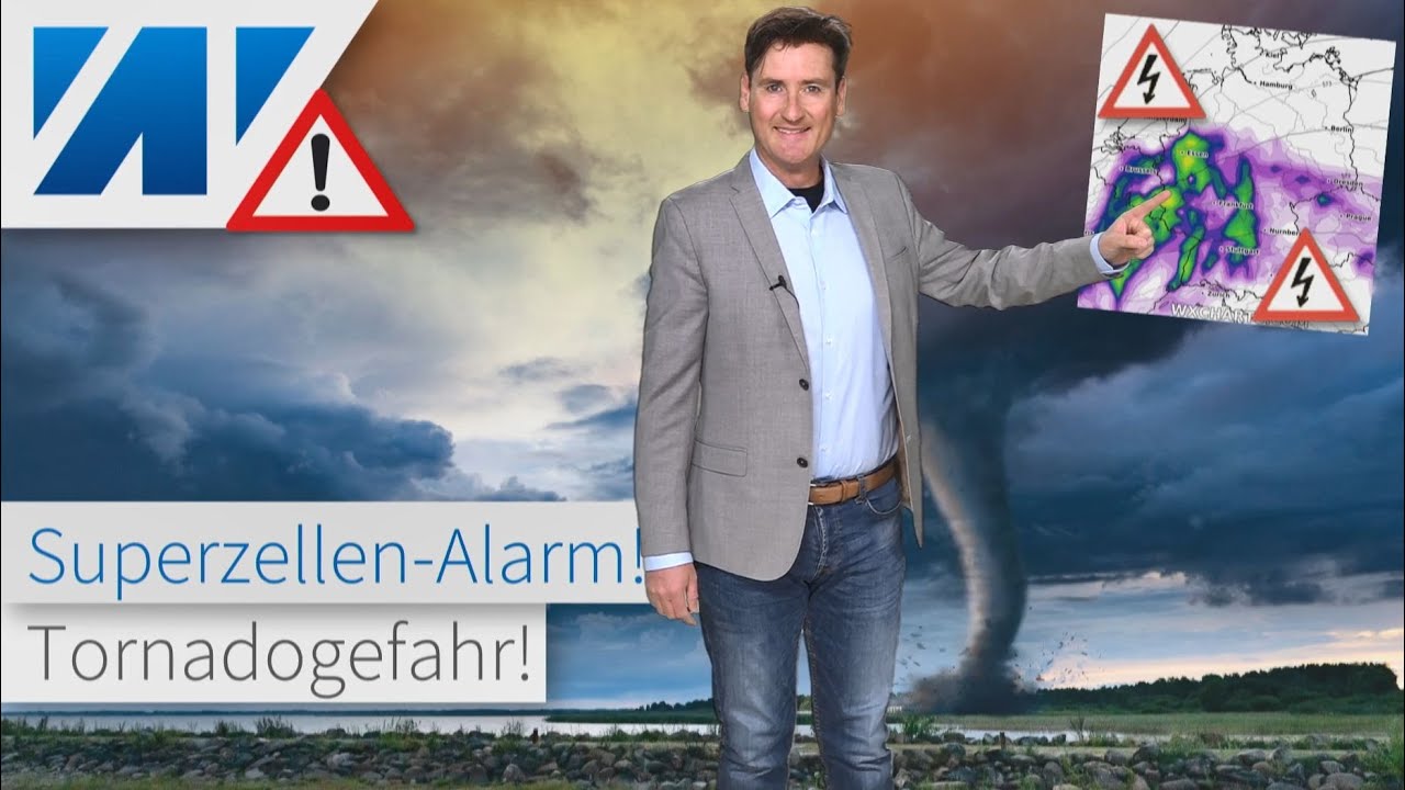 UNWETTER: Superzellen, Orkanböen Und Tornadogefahr! So Schlimm Wie Das ...