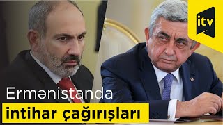 Sarkisyan və Paşinyan bir-birilərini intihar etməyə çağırdılar