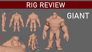 Giant ProRigs paid Maya Animation Rig Review 1