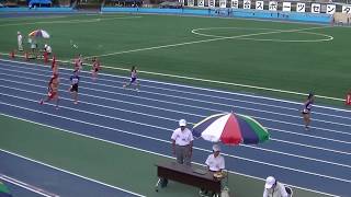 第１０回葛飾区ナイター記録会　小学生女子１００ｍ　さくら　咲嬉