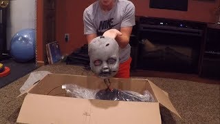 creepy rising doll