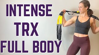 12 MIN TRX Full Body Workout / BEGINNER Friendly