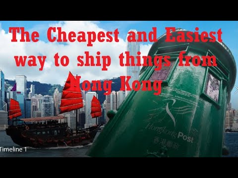 How long does surface mail take from Hong Kong to the UK?