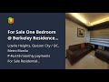 For Sale One Bedroom @ Berkeley Residences Katipunan