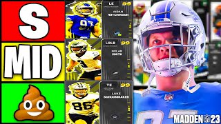Ranking THE BEST ROOKIE PREMIERES Part 4 in Madden 23 Ultimate Team
