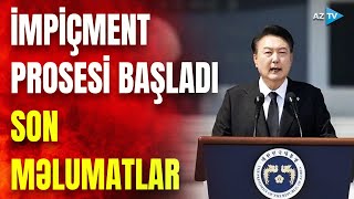 Hərbi vəziyyətlə bağlı yaşananlar Cənubi Koreyanı bir-birinə qatdı: kritik qərar sabah veriləcək