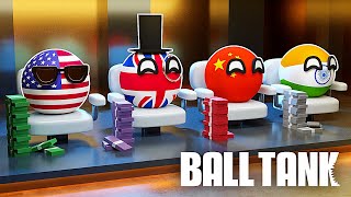 COUNTRYBALL SHARK TANK | Countryballs Animation
