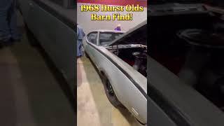 Rare 1968 Hurst Olds Barn Find! #shorts