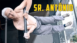 ROTINA DE ATLETA AOS 80 ANOS! Sr. Antônio Moreno CALISTENIA - Inspiração