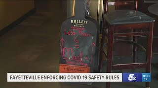 Fayetteville Police to Increase Presence in Entertainment District to Enforce COVID-19 Policies this