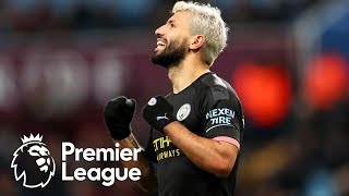 Sergio Aguero's record-setting hat trick against Aston Villa | Premier League | NBC Sports