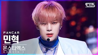 [안방1열 직캠4K] 몬스타엑스 민혁 'LOVE' (MONSTA X MINHYUK FanCam)│@SBS Inkigayo_2022.05.08.