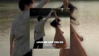 Ellie Goulding - Love me like you do (slowed + reverb)