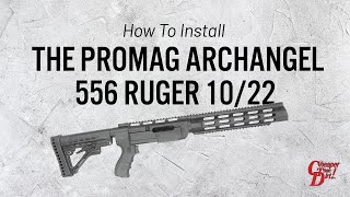 How to Install the ProMag Archangel 556 Ruger 10/22 Stock in Minutes