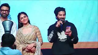 Dulquer Salmaan sings Song from Sita Ramam @ Vishaka Theeram Lo \