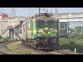 powerful honking diesel trains vs electric trains of indian railways