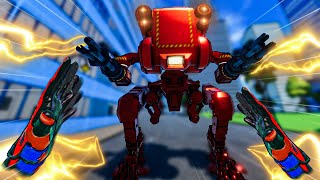 I Become THE FLASH and FIGHT GIANT ROBOTS in SuperFly VR Update