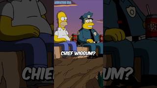 What Happens When Homer Befriends Chief Wiggum? #thesimpsons