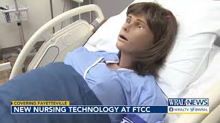New technology helps nurses simulate real-life experiences at Fayetteville Tech