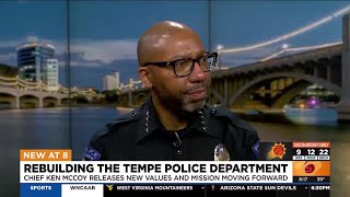 Tempe police chief explains new values, mission for future