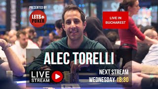Alec Torelli LIVE from 888 Poker Room Bucharest / Wednesday 24 May 2023 / 18:30