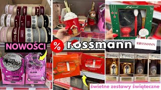 Rossmann❄️ ŚWIĄTECZNE ZESTAWY KOSMETYCZNE 😱 NAJPIĘKNIEJSZE WSTĄŻKI DO PAKOWANIA 😍 TANIE DEKORACJE🔥