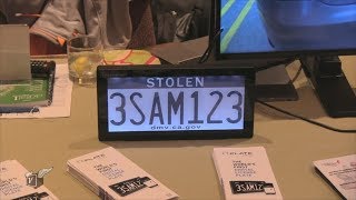 The Dynamic License Plate - #CES2019