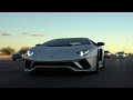 flame spitting aventador s 4k