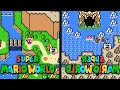 Super Mario World (Inverted) - dlroW oiraM repuS #2 Chocolate Island (Mirror Mode). ᴴᴰ