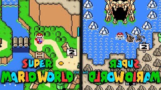 Super Mario World (Inverted) - dlroW oiraM repuS #2 Chocolate Island (Mirror Mode). ᴴᴰ