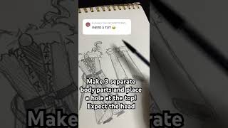 Paper hanging dolls tutorial! #forsaken #paper #crafts #art #dusekkar #viral #ytshorts