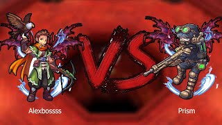 Nostale FR S1 : Roddyn : Alexbossss (SP6/7/1 archer) vs Prism SP11 Archer ! PvP Tests !