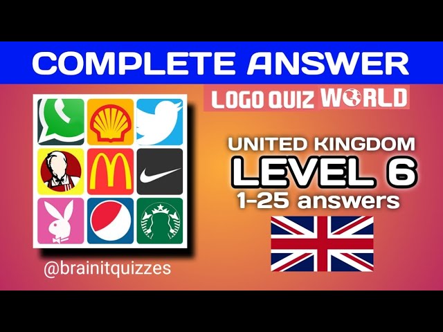 Logos Quiz Answers Level 6 Part 1