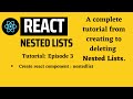 React Nested Lists : Asynchronous Multilevel Dropdown Tutorial #3