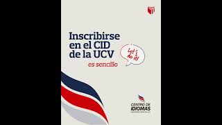 CID: Inscríbete en el Centro de Idiomas de la UCV