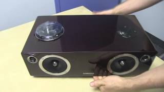 Samsung DA-E750 Wireless Speakers with Dock iPod iPhone Galaxy S2 S3 Unboxing \u0026 Test Linus Tech Tips