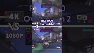 RTX 4090 Overwatch 2. 1080P and 4K!