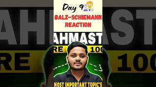 🧑‍🔬Balz-Schiemann Reaction ⚗️Day 9/30 | Chemistry Series #shorts #unfilteredclasses