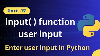 Python Input() Function Explained | Get User Input in Python with Examples (Beginner-Friendly)