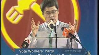 WP's Png Eng Huat at Aljunied GRC rally