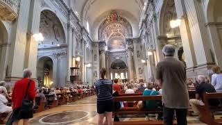 Ascension Day - Catholic Church Service in Bologna, Italy