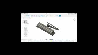 Automatic Door Closer in Autodesk Fusion 360